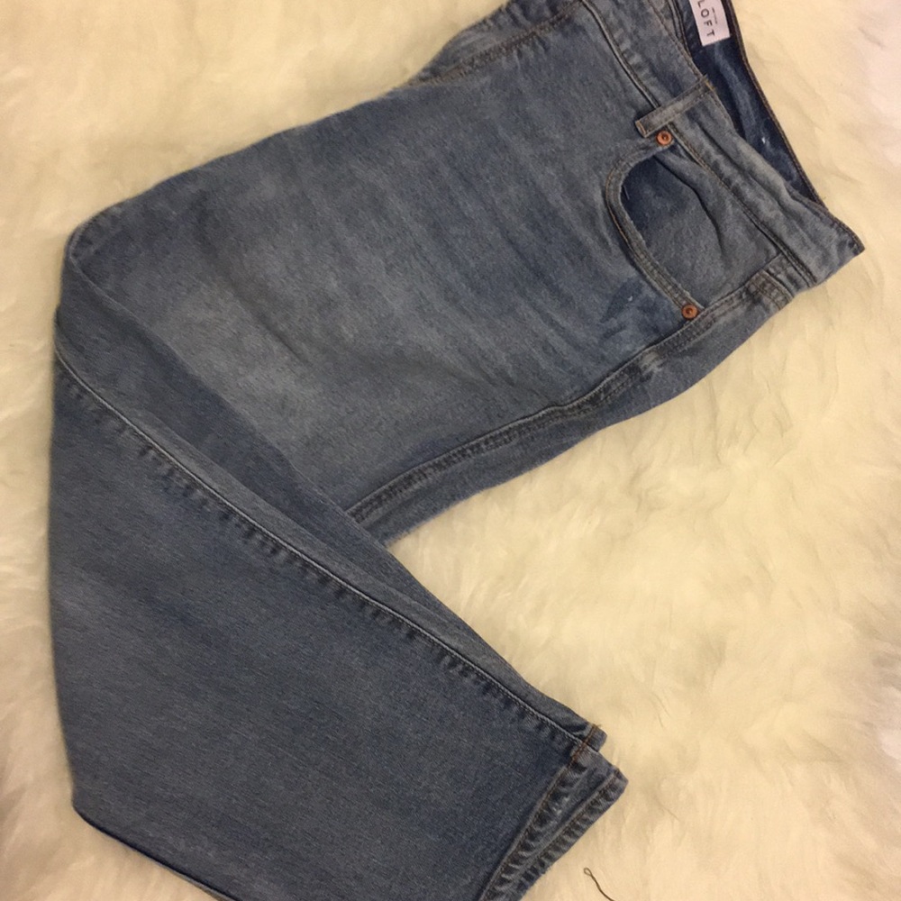 LOFT cropped jeans